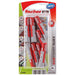 EAN 4048962237047 - Fischer 534995 tornillo de anclaje y taco 8 pieza(s) Juego de enchufes de pared y tornillos 50 mm imagen 1