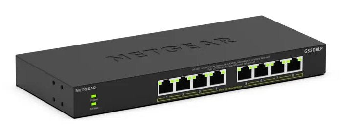 EAN 0606449174731 - NETGEAR GS308LP No administrado Gigabit Ethernet (10/100/1000) Energía sobre Ethernet (PoE) Escritorio Ne imagen 1