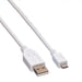 EAN 7611990125333 - VALUE 11998751 cable USB USB 2.0 0,15 m USB A Micro-USB B Blanco imagen 3