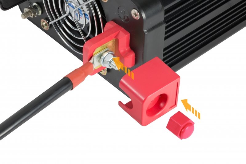 EAN 4260358121086 - Technaxx 1200W TE16 adaptador e inversor de corriente Interior Negro imagen 5
