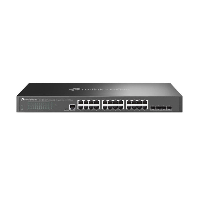 EAN 6935364010713 - TP-Link Omada SG3428 switch Gestionado L2/L3 Gigabit Ethernet (10/100/1000) 1U Negro imagen 1