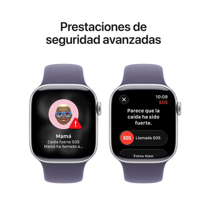 EAN 0195950470246 - Apple Watch Series 11 OLED 42 mm Digital 374 x 446 Pixeles Pantalla táctil 5G Plata Wifi GPS (satélite) imagen 6