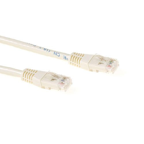 EAN 8716065284799 - ACT UTP CAT6A 5.0m cable de red Marfil 5 m U/UTP (UTP) imagen 1
