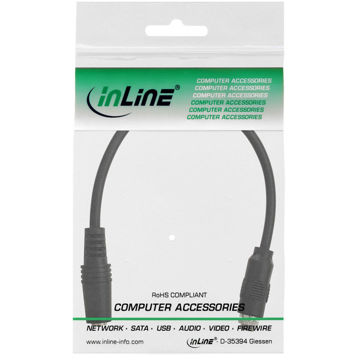 EAN 4043718198153 - InLine 99303I cable de audio 0,2 m 3,5mm Negro imagen 2