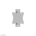 EAN 8717371441241 - Neomounts FPMA-W820 soporte para TV 68,6 cm (27") Plata imagen 4