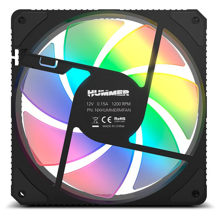 EAN 8436587973079 - NOX Hummer M-FAN Carcasa del ordenador Ventilador 12 cm Translúcido 1 pieza(s) imagen 5