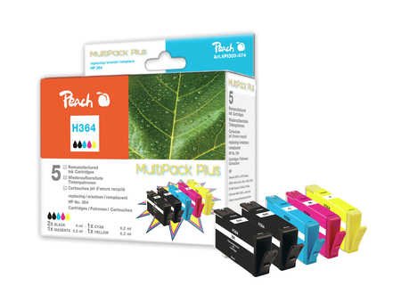 EAN 7640169589676 - Peach 0F319834 cartucho de tinta 4 pieza(s) Rendimiento estándar Negro, Cian, Magenta, Amarillo imagen 1