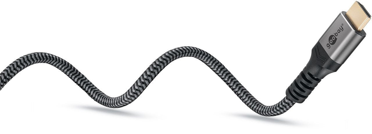 EAN 4040849649974 - Goobay 64997 cable HDMI 10 m HDMI tipo A (Estándar) Negro, Plata imagen 5