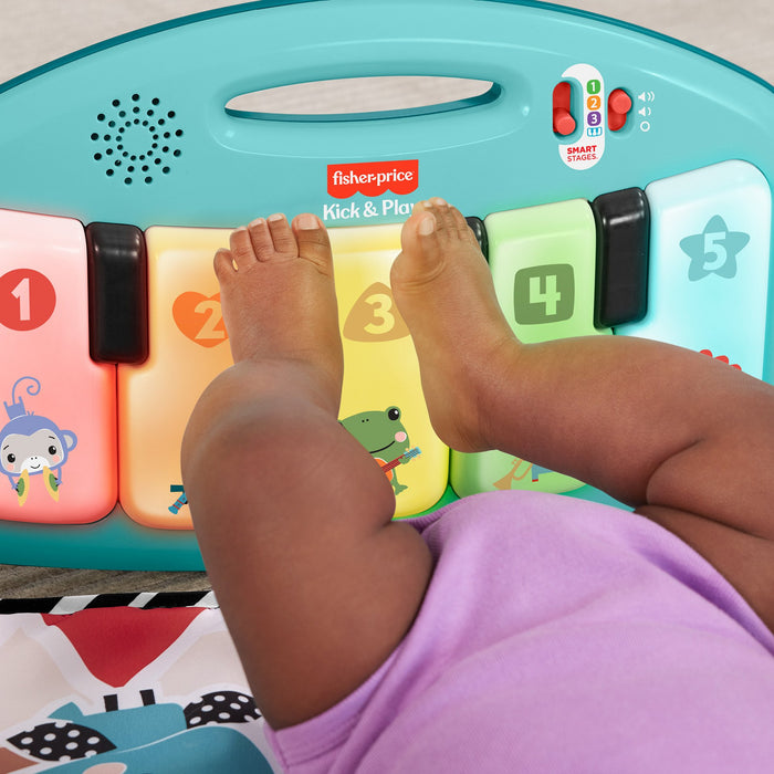 EAN 0194735224043 - Fisher-Price Kick & Play Tela, Plástico Multicolor Manta de juegos para bebés imagen 4