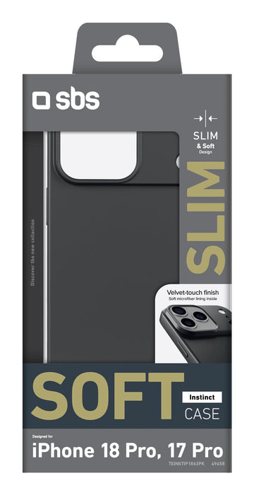EAN 8018417549458 - SBS Instinct funda para teléfono móvil 16 cm (6.3") Negro imagen 3