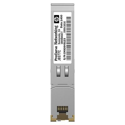 EAN 0884420143383 - HPE X121 1G SFP RJ45 T Transceiver convertidor de medio 1000 Mbit/s imagen 1
