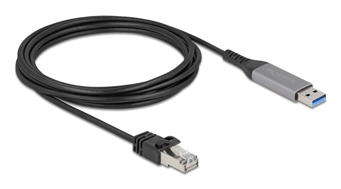 EAN 4043619607570 - DeLOCK 60757 cable de red Negro, Antracita 3 m Cat6 imagen 1