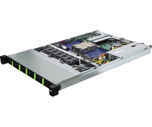 EAN 4711430520025 - Asrock 1U12E-GENOA/2L2T servidor barebone AMD SoC LGA 6096 Bastidor (1U) Gris imagen 1