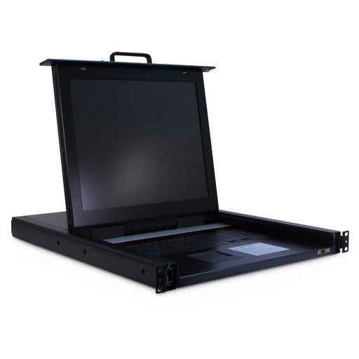 EAN 4260455641784 - Inter-Tech KVM-1708 consola de rack 43,2 cm (17") 1280 x 1024 Pixeles Acero Negro imagen 1
