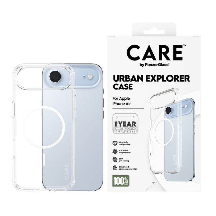 EAN 5715685026843 - PanzerGlass CARE™ by ® Urban Explorer Case Transparent w. White MagSafe iPhone Air funda para teléfono mó imagen 2