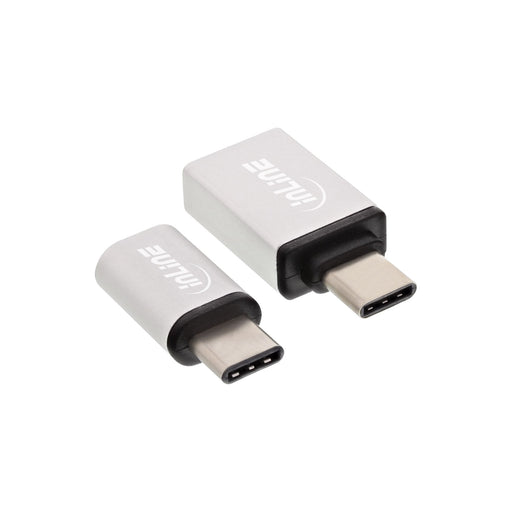 EAN 4043718255979 - InLine 35809 cambiador de género para cable USB 3.1 C Micro-USB + USB3.0 A Aluminio imagen 1