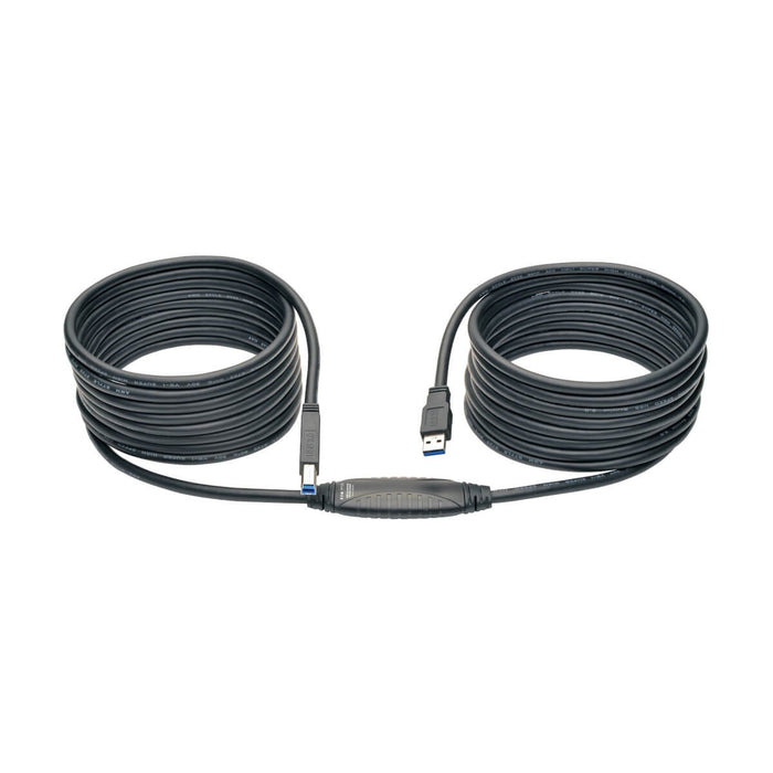 EAN 37332181831 - Tripp Lite U328-025 cable USB USB 3.2 Gen 1 (3.1 Gen 1) 8 m USB A USB B 5 Gbit/s Negro imagen 1