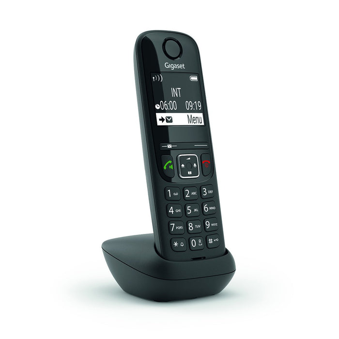 EAN 4250366857190 - Gigaset AS690HX Teléfono DECT/analógico Identificador de llamadas Negro imagen 1