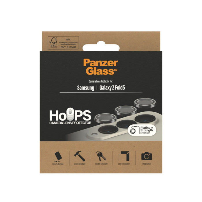 EAN 5711724004575 - PanzerGlass ® Hoops® Camera Lens Protector Black Samsung Galaxy Z Fold5 5G Protector de pantalla 1 pieza( imagen 3