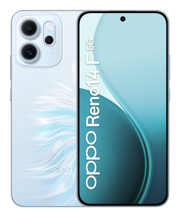 EAN 6932169376679 - OPPO 14 F 5G Reno14 F 5G 16,7 cm (6.57") SIM doble Android 15 USB Tipo C 8 GB 256 GB 6000 mAh Azul imagen 1