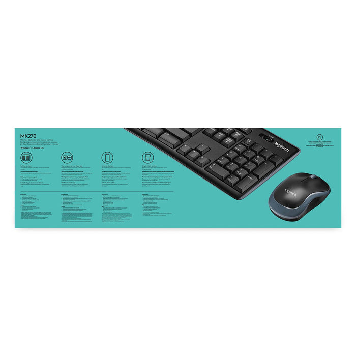EAN 5099206039308 - Logitech 920-004524 teclado Ratón incluido Oficina USB AZERTY Belga Negro imagen 11