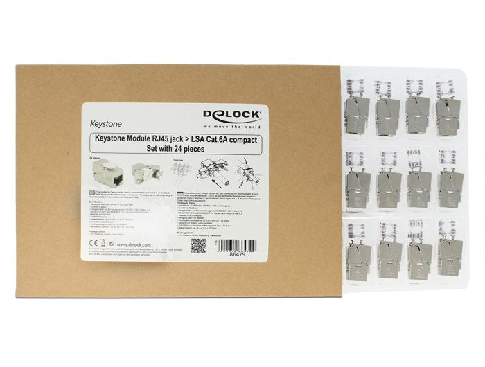 EAN 4043619864799 - DeLOCK RJ45/LSA Cat.6A imagen 3
