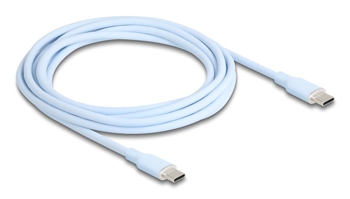 EAN 4043619812356 - DeLOCK 81235 cable USB USB 2.0 2,5 m USB C Azul imagen 1
