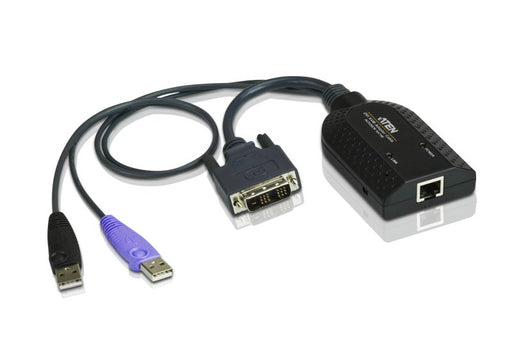 EAN 4719264640032 - ATEN KA7166-AX cable para video, teclado y ratón (kvm) Negro, Púrpura imagen 1