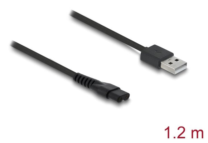 EAN 4043619909865 - DeLOCK 90986 cable de transmisión Negro 1,2 m USB A 2 pines imagen 2