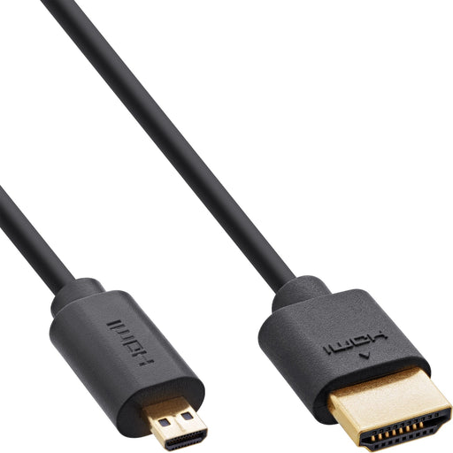 EAN 4043718308323 - InLine 17933D cable HDMI 0,3 m HDMI tipo A (Estándar) HDMI tipo D (Micro) Negro imagen 1