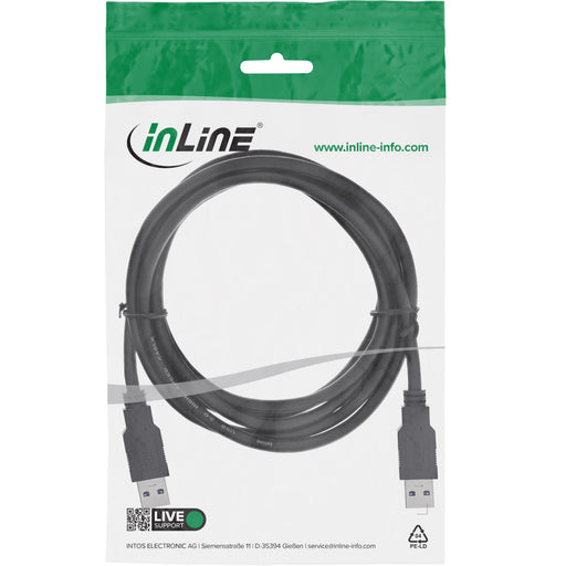 EAN 4043718233984 - InLine 4043718233984 cable USB USB 3.2 Gen 1 (3.1 Gen 1) 3 m USB A 5 Gbit/s Negro imagen 2