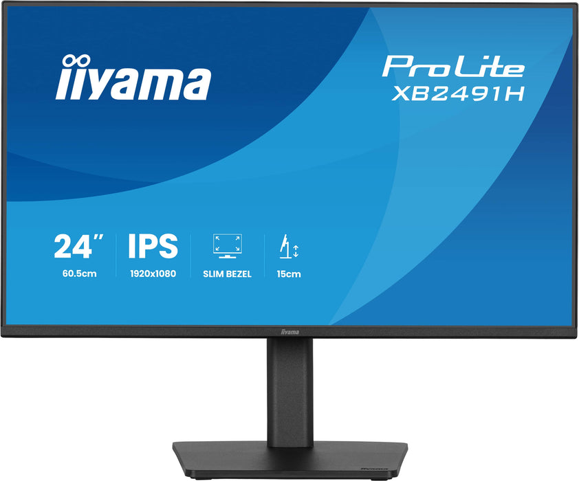 EAN 4948570127849 - iiyama ProLite XB2491H-B1 pantalla para PC 60,5 cm (23.8") 1920 x 1080 Pixeles Full HD LCD Negro imagen 3