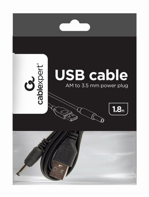EAN 8716309076203 - Gembird CC-USB-AMP35-6 cable de audio 1,8 m 3,5mm Negro imagen 2