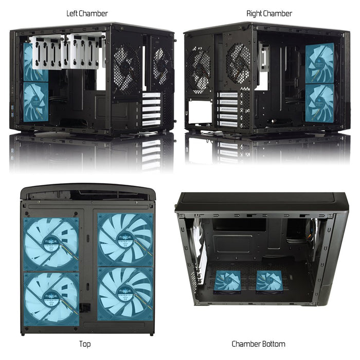EAN 5712505303177 - Fractal Design Node 804 Cubo Negro imagen 23