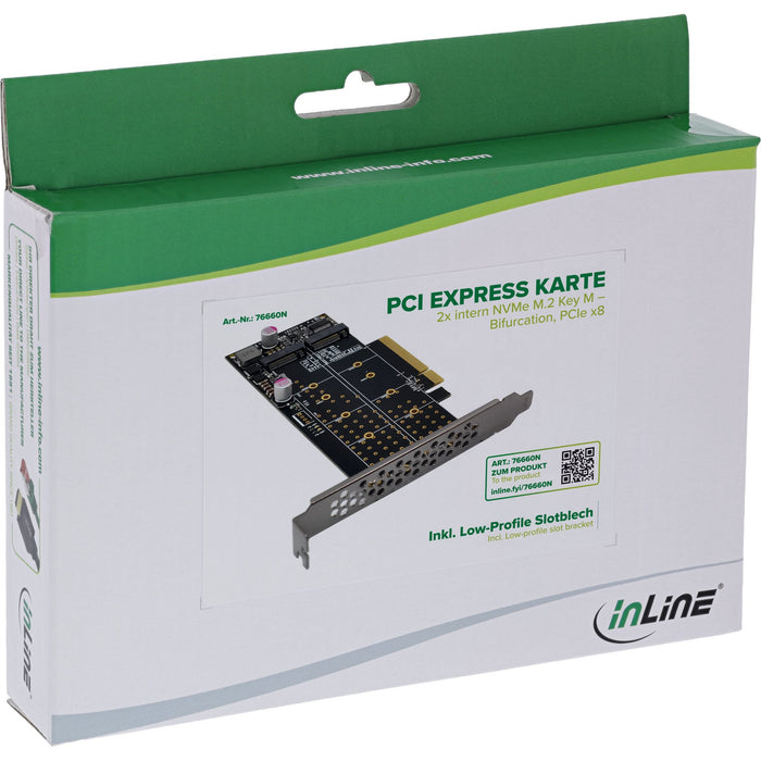 EAN 4043718341511 - InLine 76660N tarjeta y adaptador de interfaz Interno M.2 imagen 1