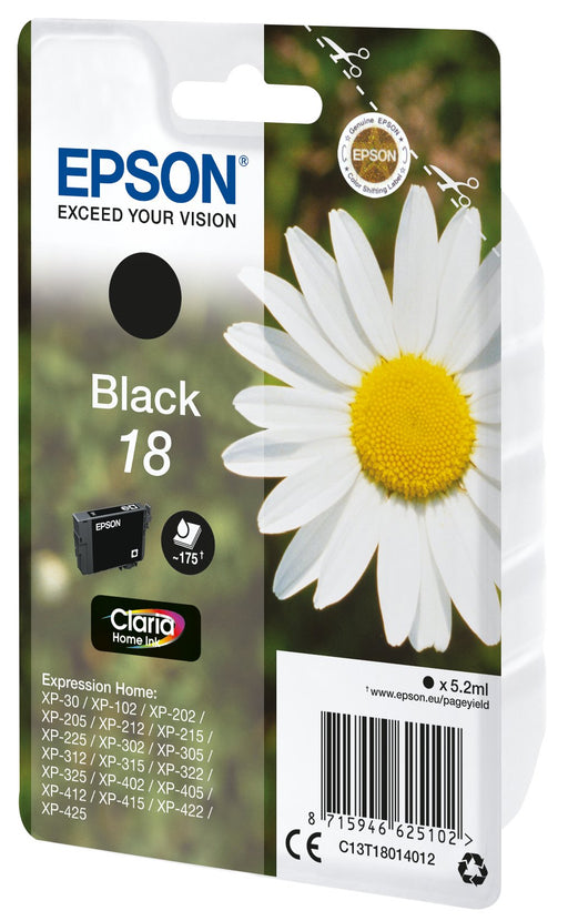 EAN 5057454493952 - Epson Daisy C13T18014012 cartucho de tinta 1 pieza(s) Original Rendimiento estándar imagen 2
