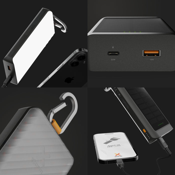 EAN 8720195103554 - Xtorm XG2ES101 batería externa 10000 mAh Negro, Carbón vegetal imagen 3