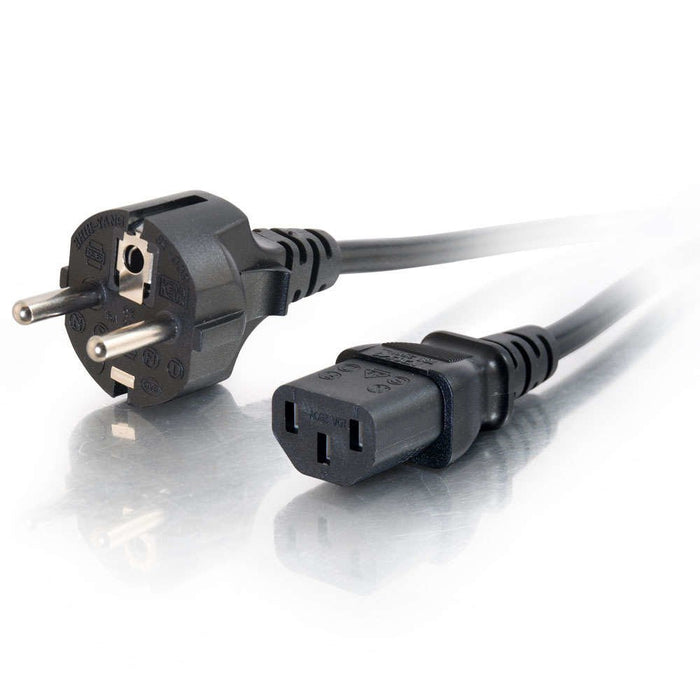 EAN 0757120885443 - C2G 88544 cable de transmisión Negro CEE7/7 C13 acoplador imagen 1