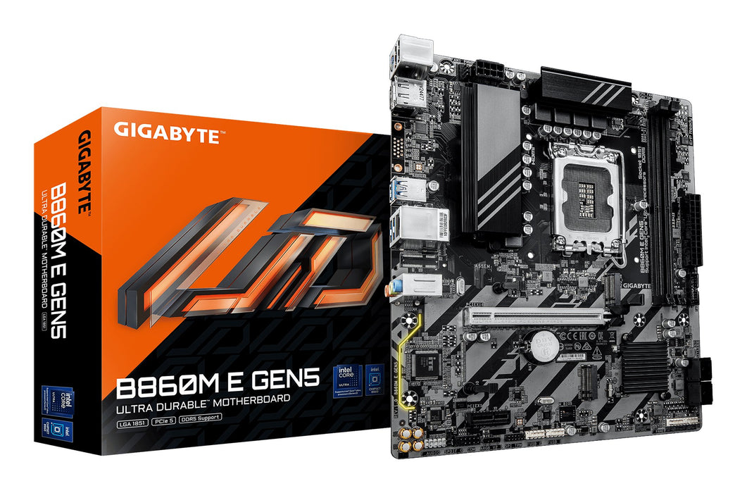 EAN 4719331879853 - GIGABYTE B860M E GEN5 placa base Intel B860 LGA 1851 (Socket V1) micro ATX imagen 1