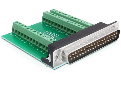 EAN 4043619653201 - DeLOCK 65320 conector Sub-D 37 Negro, Verde, Plata imagen 1