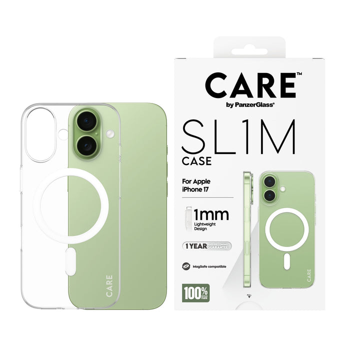 EAN 5715685035357 - PanzerGlass CARE™ by ® SL1M Case Transparent w. MagSafe iPhone 17 funda para teléfono móvil Transparente imagen 2