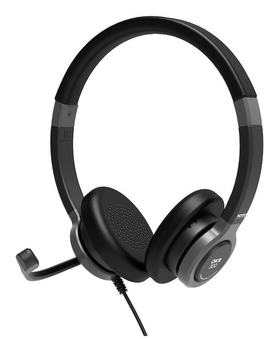 EAN 3567049120016 - Port Designs 912001 auricular y casco Auriculares Alámbrico Diadema Oficina/Centro de llamadas USB Type-C imagen 1