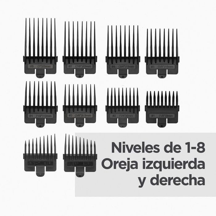 EAN 3030050194142 - BaByliss E812E cortadora de pelo y maquinilla Negro, Acero inoxidable 8 Ión de litio imagen 7