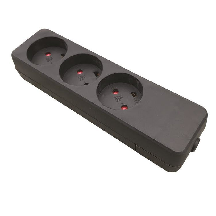EAN 5714590001167 - Garbot Z66000109-PA01 base múltiple 3 salidas AC Interior Negro imagen 1