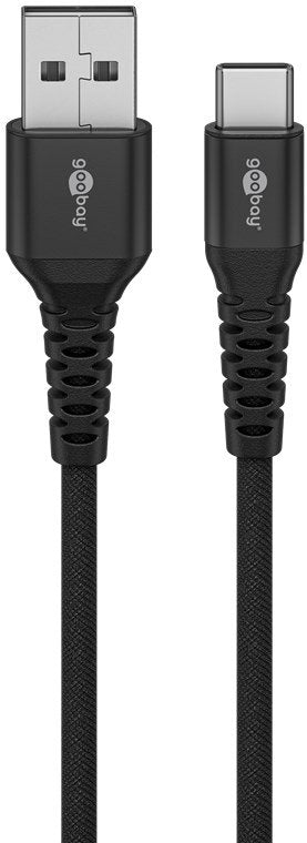 EAN 4040849745270 - Goobay 74527 cable USB USB 2.0 2 m USB C USB A Negro imagen 2