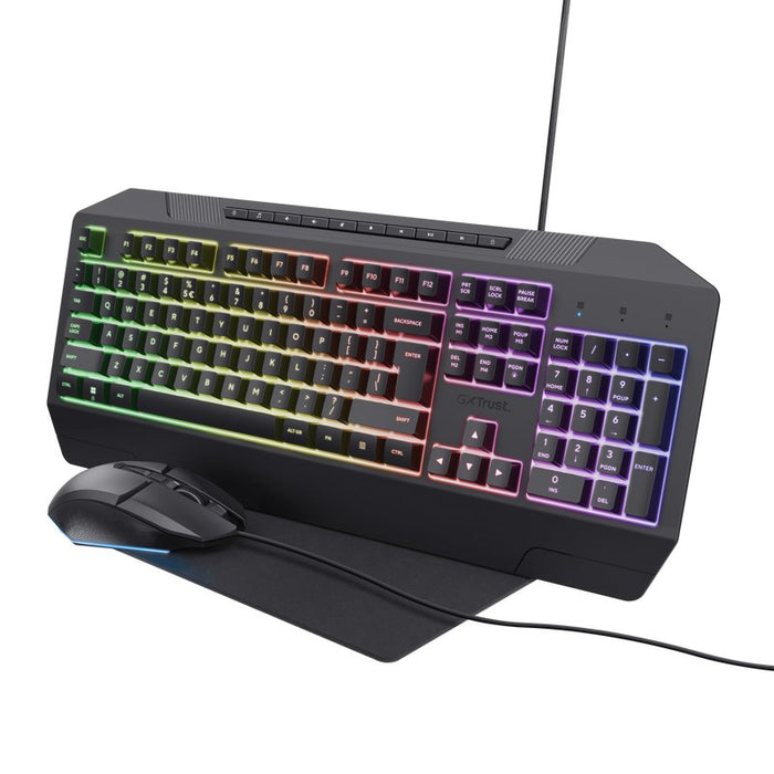 EAN 8713439252835 - Trust GXT 791 teclado Ratón incluido Juego USB QWERTY Italiano Negro imagen 1