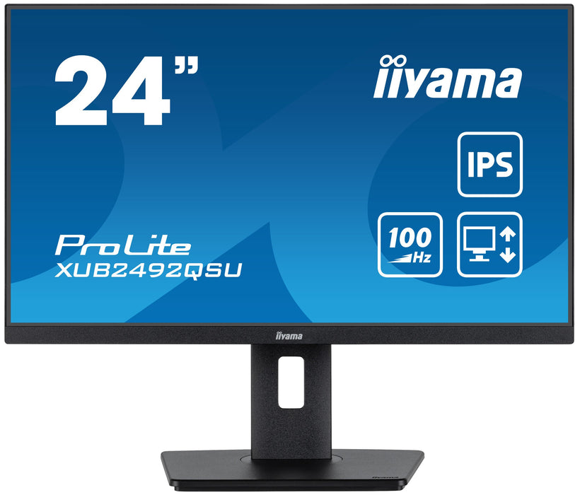 EAN 4948570123179 - iiyama ProLite XUB2492QSU-B1 pantalla para PC 60,5 cm (23.8") 2560 x 1440 Pixeles Quad HD LED Negro imagen 2