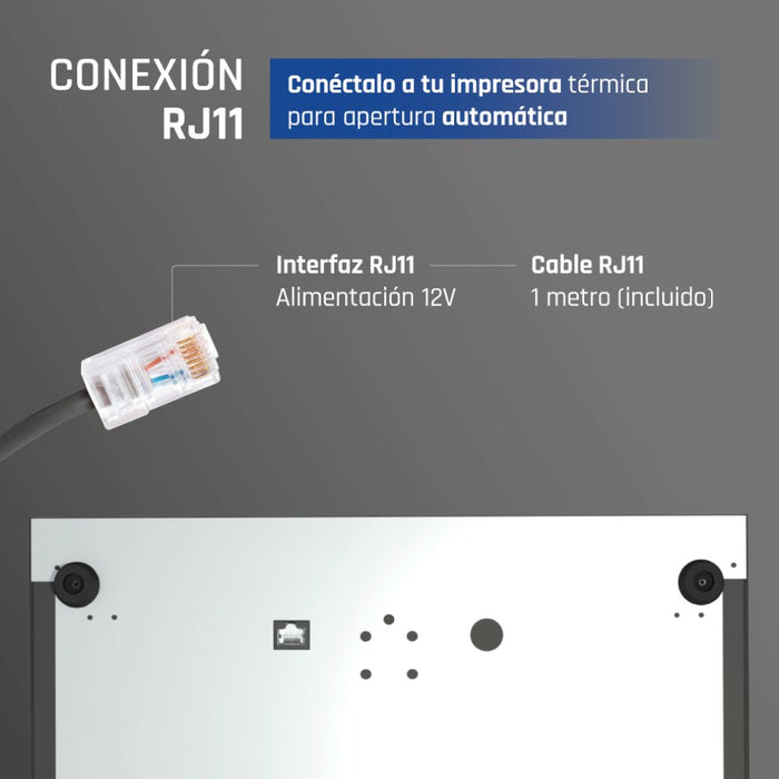 EAN 8435364318942 - iggual IRON-HD Cajón de efectivo automático y manual imagen 15