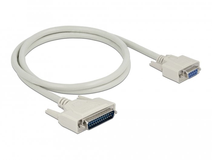 EAN 4043619845446 - DeLOCK 84544 cable de serie Beige D-Sub 25 pin D-Sub 9 pin imagen 2