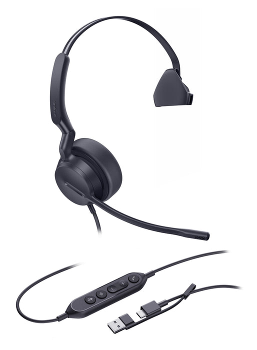 EAN 6938818324565 - Yealink UH42 Mono USB-C/A Headset Auriculares Alámbrico Diadema Llamadas/Música USB Type-C / USB Type-A N imagen 2